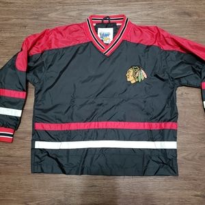 Vintage Chicago Blackhawks Hockey WindBreaker